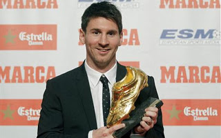 Leo Messi Bota de Oro 2012 Leo Messi Bota de Oro 2012