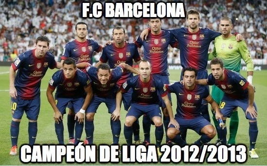 barcelona campeon 2012-2013