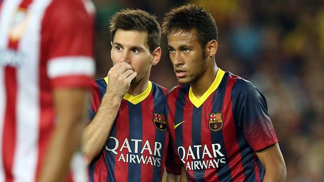 Messi y Neymar Messi y Neymar supercopa