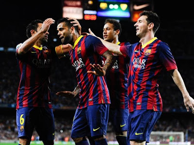 Barcelona 3-Sevilla 2-Jornada 4 Liga Española