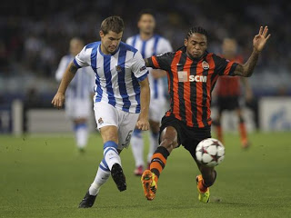Real Sociedad 0-Shakhtar 2-Champions League