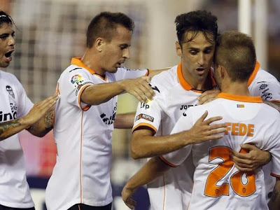 Valencia 3-Sevilla 1-Jornada 5 Liga Española