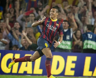 Alexis Sánchez barcelona-real madrid 2013