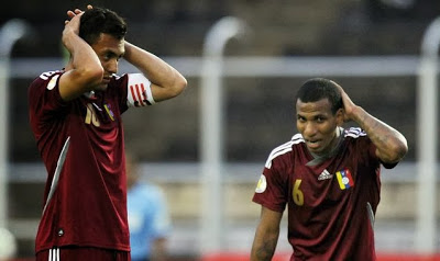 Venezuela 1-Paraguay 1-Eliminatoria Brasil 2014