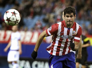 Diego Costa Atlético Madrid VS Austria Viena 2013