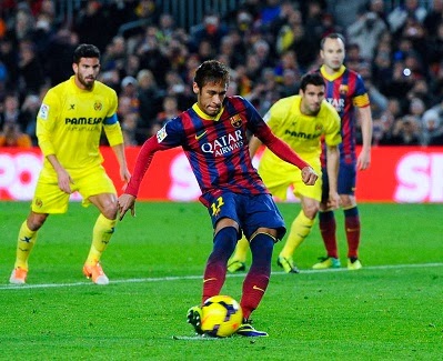 Neymar Barcelona vs. Villarreal 2013