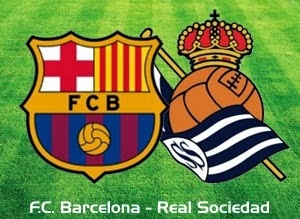 Alineación Barcelona-Real Sociedad. Copa del Rey-Semifinal