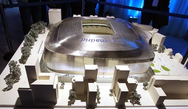 El nuevo Santiago Bernabeu El nuevo Santiago Bernabeu maqueta