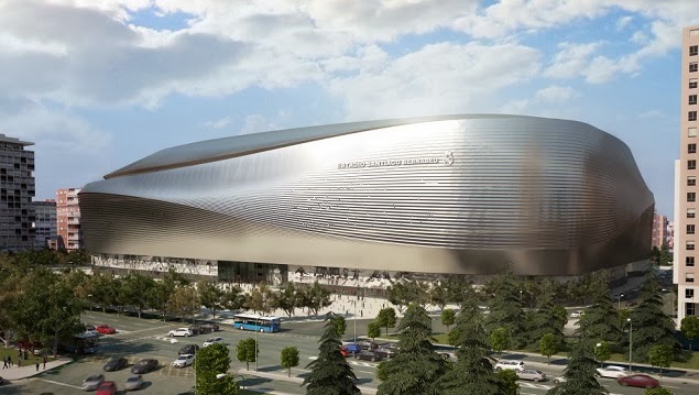 El nuevo Santiago Bernabeu El nuevo Santiago Bernabeu maqueta