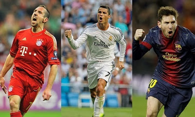 Finalistas Balón de Oro 2013