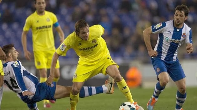 Espanyol 1-Villarreal 2. Jornada 25 Liga Española