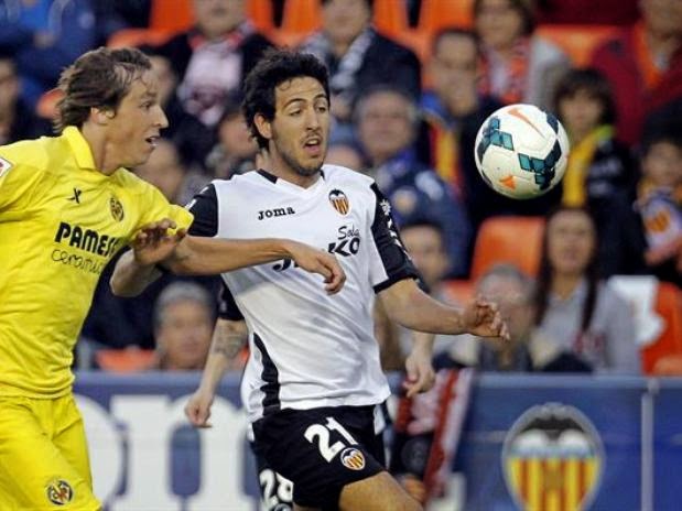 Valencia 2-Villarreal 1. Jornada 29 Liga Española