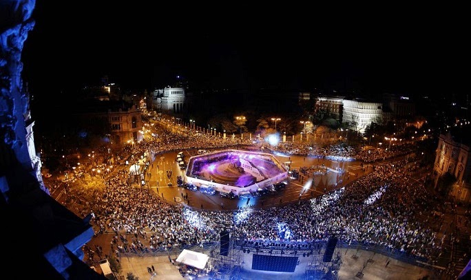 El Real Madid festeja en Cibeles la conquista de la Copa del Rey