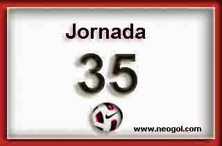 Partidos Jornada 35. Liga Española 2014