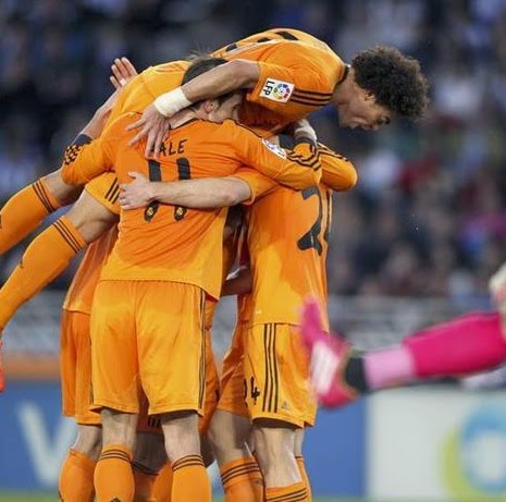 Real Sociedad 0-Real Madrid 4. Jornada 32 Liga Española