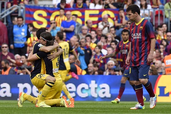 imágenes del Atlético Madrid Campeón Liga Española 2014