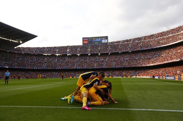 imágenes del Atlético Madrid Campeón Liga Española 2014