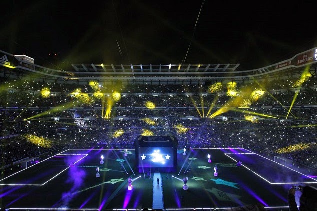 El Real Madrid festeja la Champions League 2014 en el Bernabeu