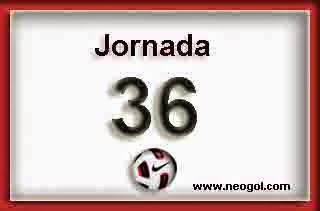 Partidos Jornada 36. Liga Española 2014
