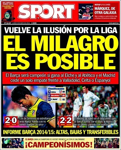 Una liga al rojo vivo!