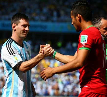 Argentina 1-Irán 0. Mundial Brasil-Grupo F