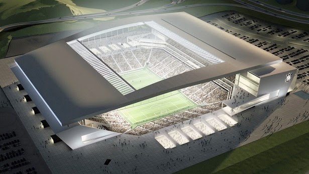 Estadio Arena Corinthians, Sao Paulo. Estadio Arena Corinthians, Sao Paulo. Mundial Brasil 2014