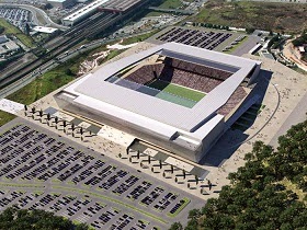 Estadio Arena Corinthians, Sao Paulo. Sedes del Mundial