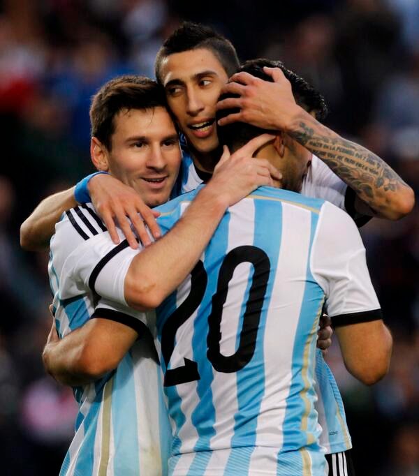 Argentina 2-Bosnia 1. Mundial Brasil-Grupo F