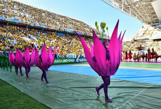 Las mejores imágenes de la Ceremonia inaugural del Mundial Brasil 2014