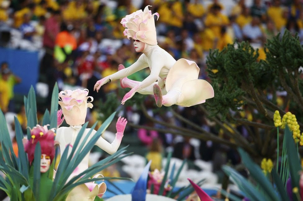 Las mejores imágenes de la Ceremonia inaugural del Mundial Brasil 2014