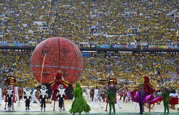 Las mejores imágenes de la Ceremonia inaugural del Mundial Brasil 2014