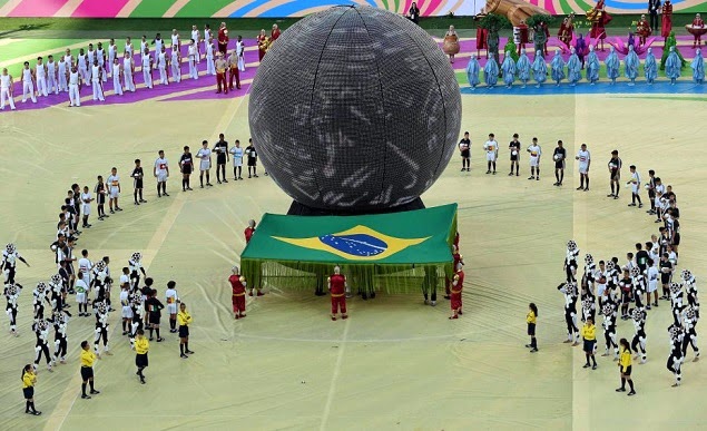 Las mejores imágenes de la Ceremonia inaugural del Mundial Brasil 2014
