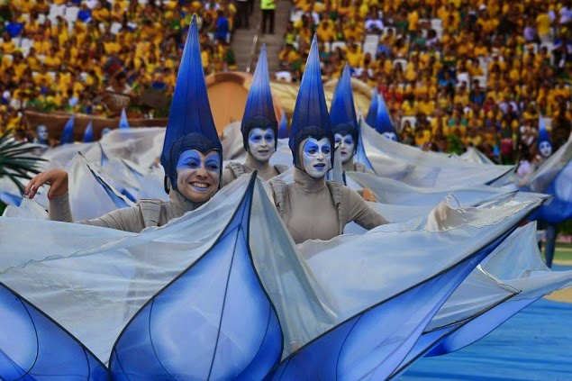 Las mejores imágenes de la Ceremonia inaugural del Mundial Brasil 2014