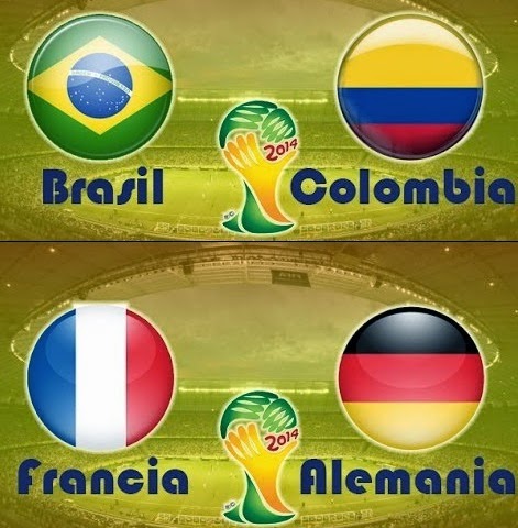 Horarios partidos viernes 4 de julio: Cuartos de final