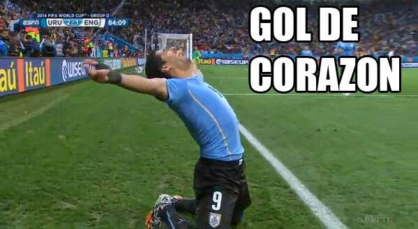 histes y memes de Uruguay-Inglaterra: Mundial Brasil luis suarez