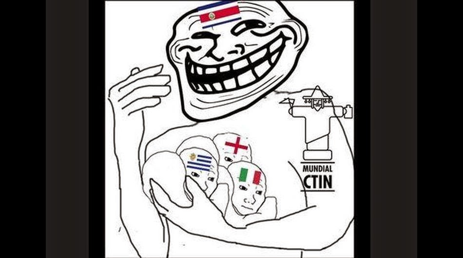 Los mejores chistes y memes Italia-Costa Rica: Mundial Brasil
