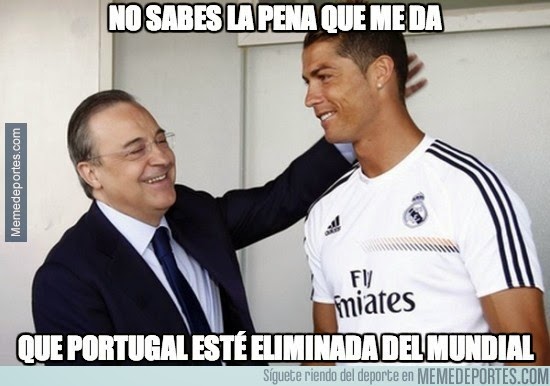 Portugal eliminada del mundial: los mejores memes y chistes cristiano ronaldo