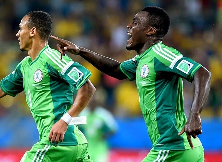Nigeria 1-Bosnia 0. Mundial Brasil-Grupo F