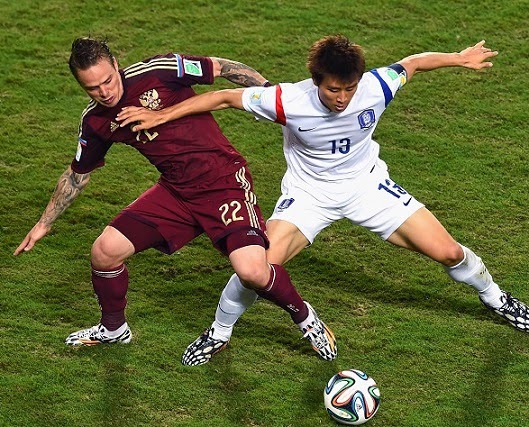 Rusia 1-Corea del Sur 1. Mundial Brasil-Grupo H