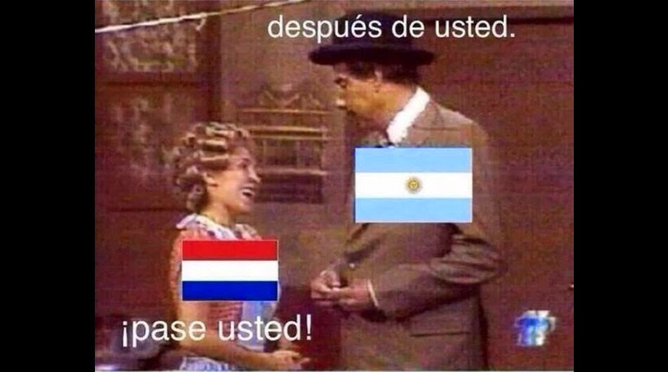 Los mejores memes y chistes de Holanda-Argentina: Semifinal