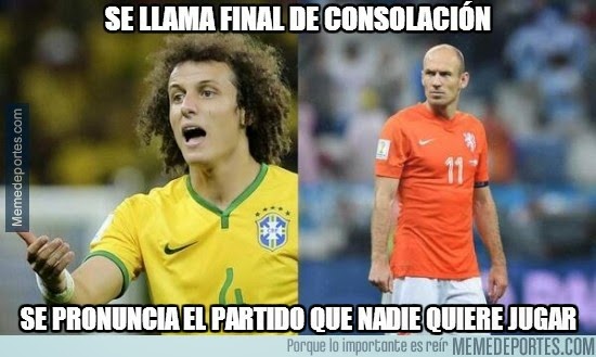 Los mejores memes y chistes de Brasil-Holanda: Tercer puesto