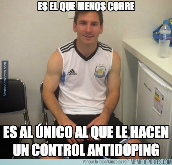 messi antidoping holanda argentina mundial brasil memes