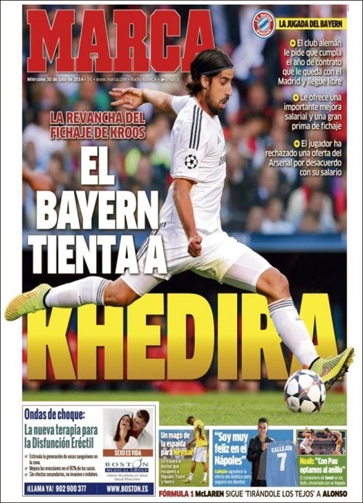 Portada Marca: Khedira Portada Marca: Khedira