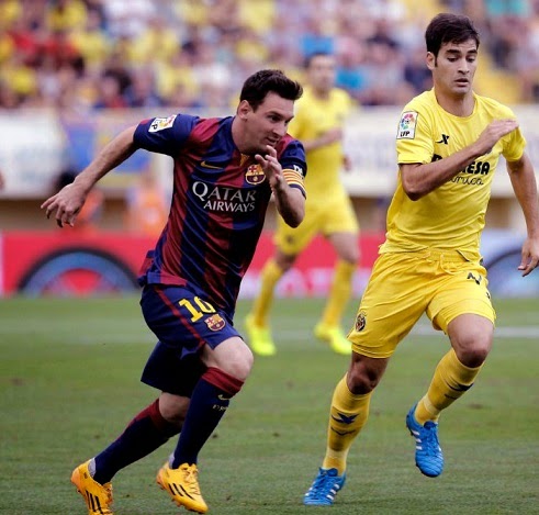 Villarreal 0-Barcelona 1. Jornada 2 Liga Española