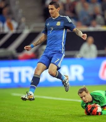 Alemania 2-Argentina 4. Amistoso internacional