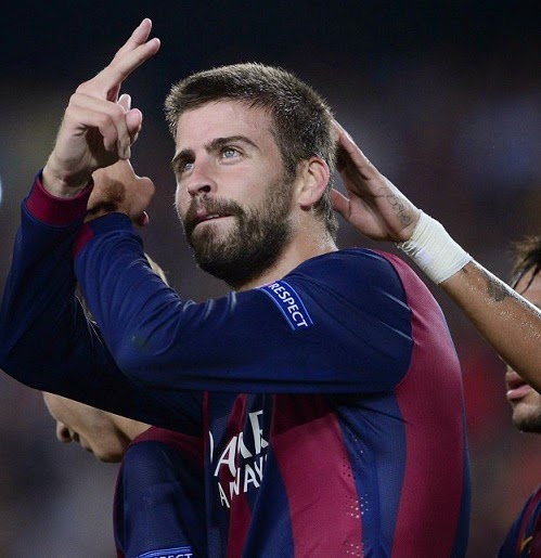 Barcelona 1-Apoel 0. Champions League 2014