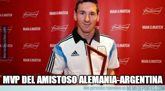 Argentina golea a Alemania: los mejores memes