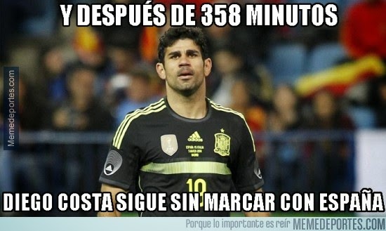 Amistoso Francia-España: los mejores memes diego costa