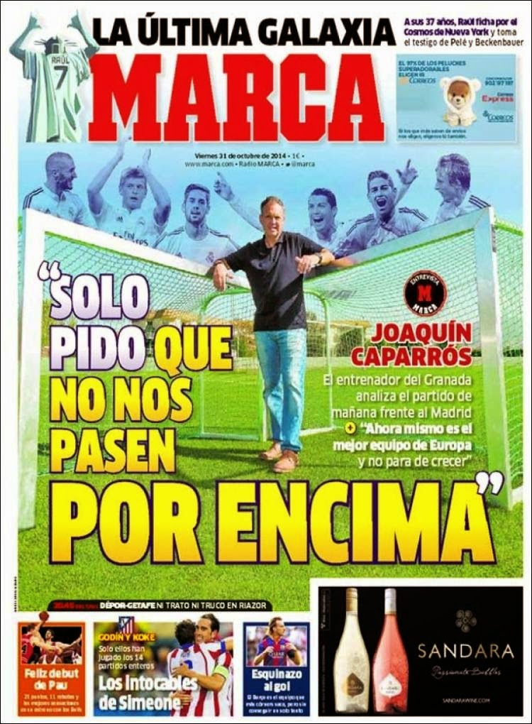 Portada Marca: Joaquín Caparrós Portada Marca: Joaquín Caparrós