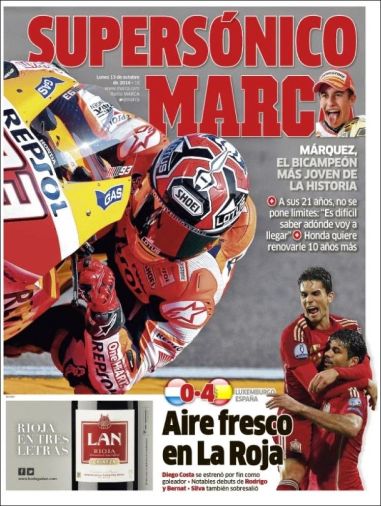 Portada Marca: Luxemburgo - España Portada Marca: Luxemburgo - España